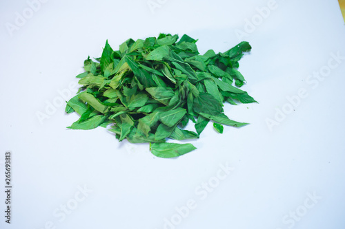 Ewedu vegetable leaves for local nigerian soup