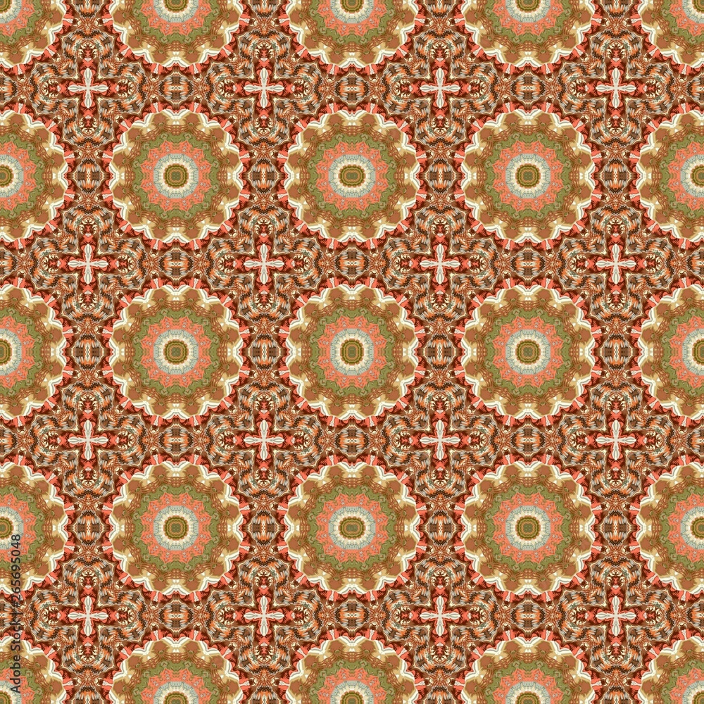 abstract peru, pastel gray and sienna seamless pattern. can be used for wallpaper, poster, banner or texture design