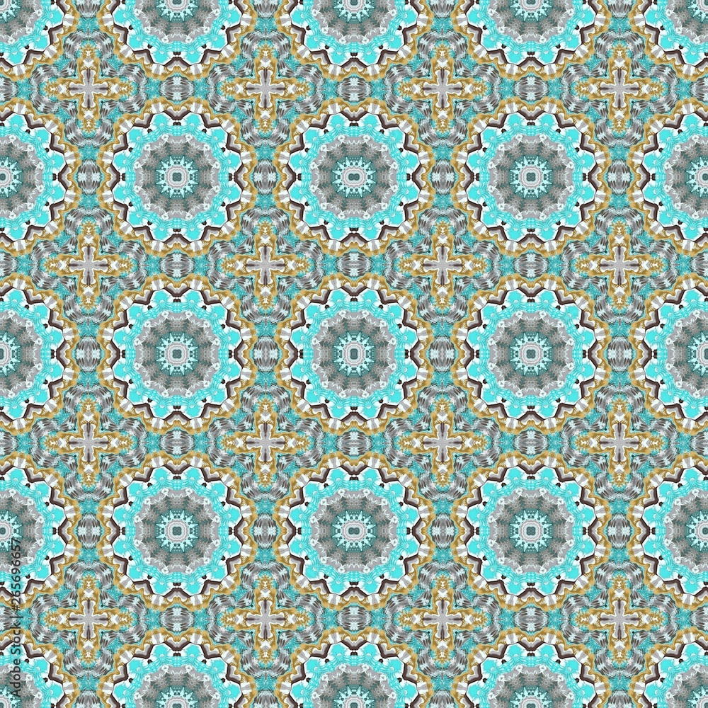 abstract silver, pastel blue and blue chill seamless pattern. can be used for wallpaper, poster, banner or texture design
