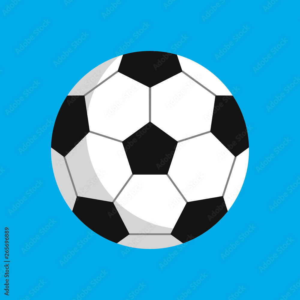 Soccer ball activity round vector icon object. Football sign leisure sport game club silhouette. Hexagon equipment element Soccer ball activity round vector icon object. Football sign leisure sport game club silhouette. Hexagon equipment element