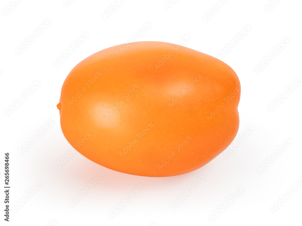 Orange tomato isolated on white Orange tomato isolated on white
