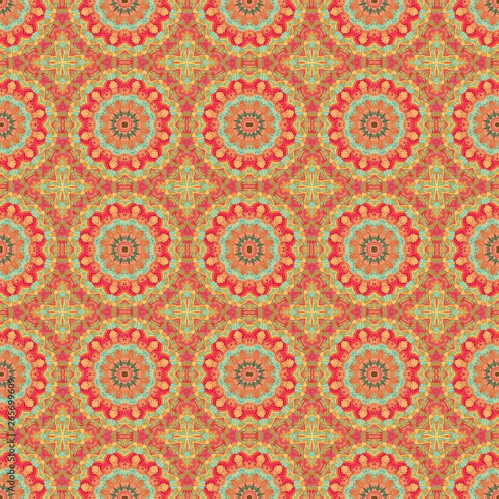 abstract peru, crimson and sea green seamless pattern. can be used for wallpaper, poster, banner or texture design