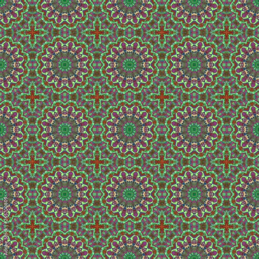 pastel brown, pastel green and indian red color pattern. abstract vintage decoration. graphic element for banner, cards, poster or creative fasion design