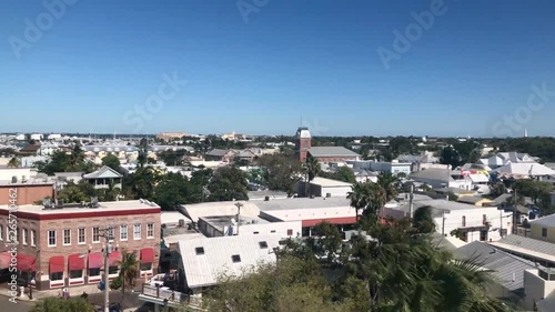 View of Keywest in Florida town photo