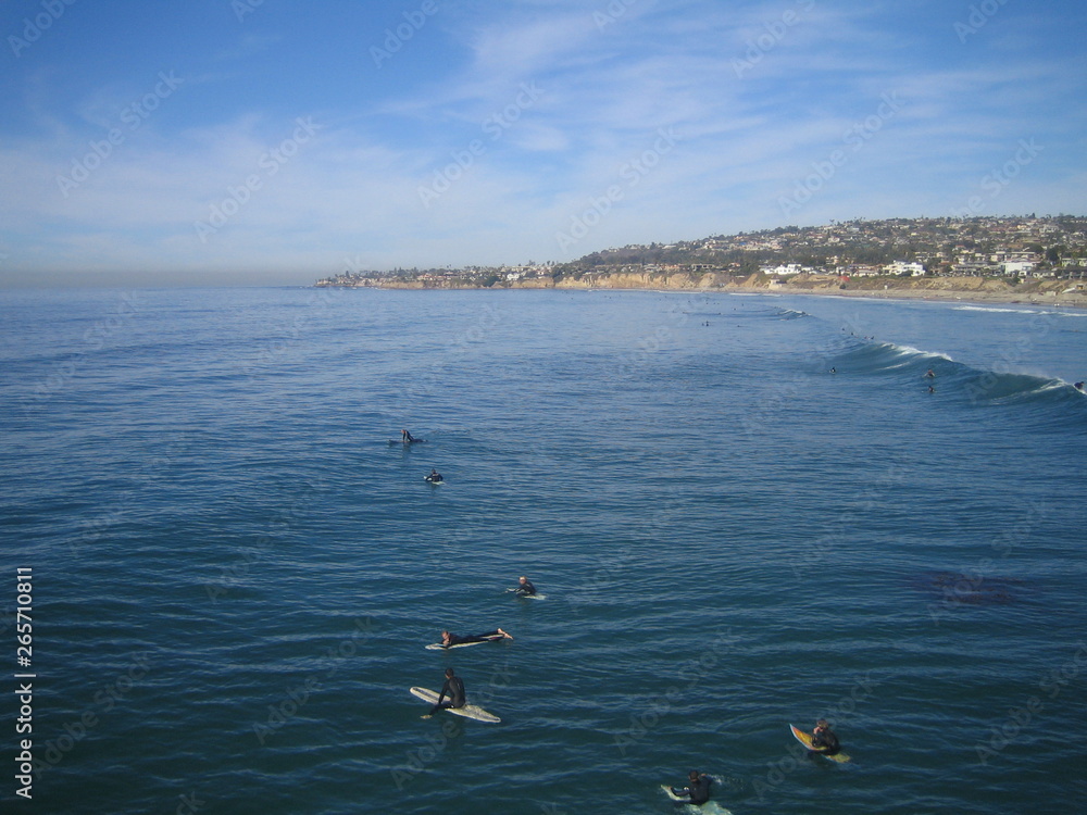 California surfing San Diego La Jolla