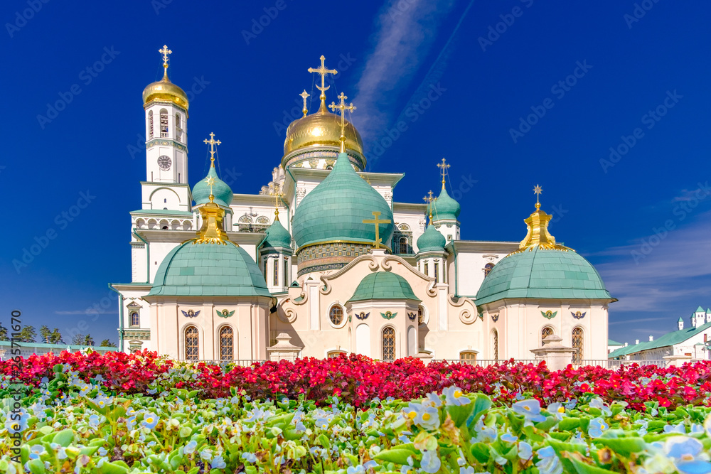 New Jerusalem (Novoiyerusalimsky, Voskresensky Resurrection) Monastery in Moscow Region in summer day. Russia.