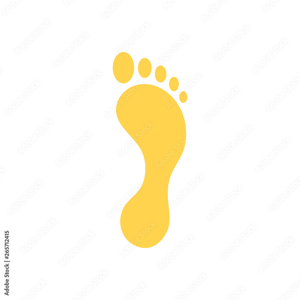 Colorful Footprint icon isolated on white background. CO2 footprint vector icon. Human footprint track. Footprint clip art. Colorful Footprint icon isolated on white background. CO2 footprint vector icon. Human footprint track. Footprint clip art.