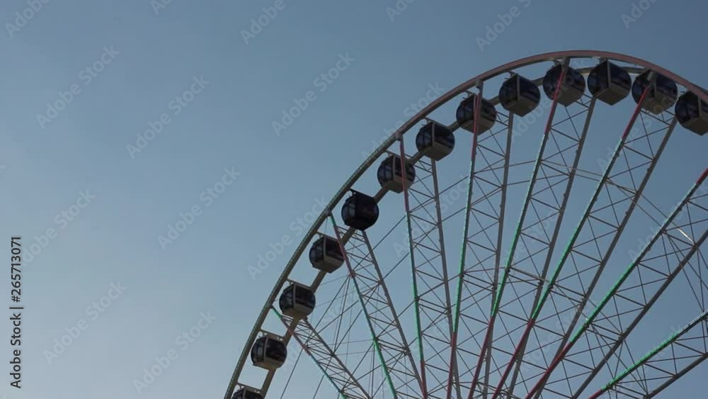 Close Up of the Ferris Wheel at the National Harbor in Oxon Hill, Maryland. Close Up of the Ferris Wheel at the National Harbor in Oxon Hill, Maryland.