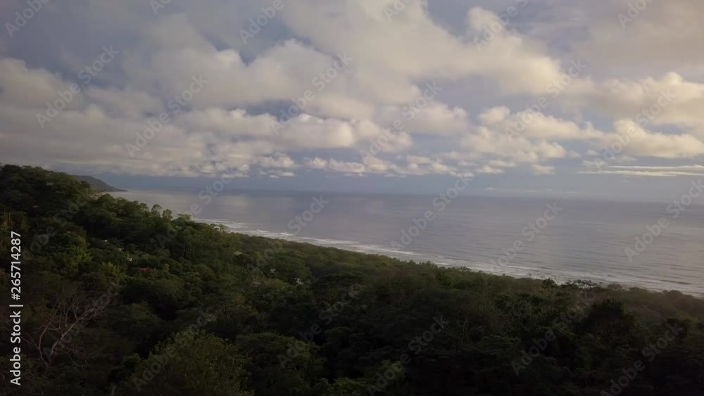 View of Pacific Ocean from Santa Teresa, Costa Rica. View of Pacific Ocean from Santa Teresa, Costa Rica.