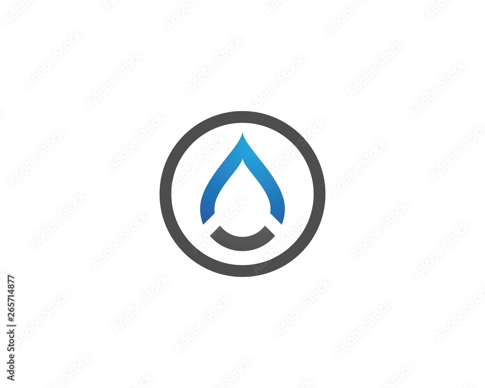 water drop Logo Template water drop Logo Template