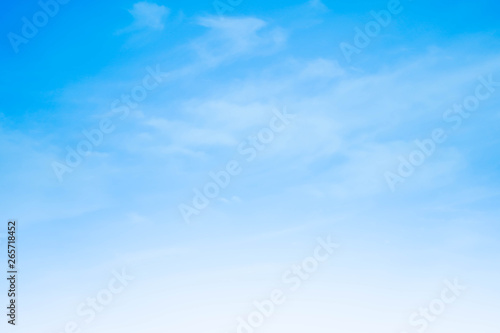 blue sky clouds background with summer holiday