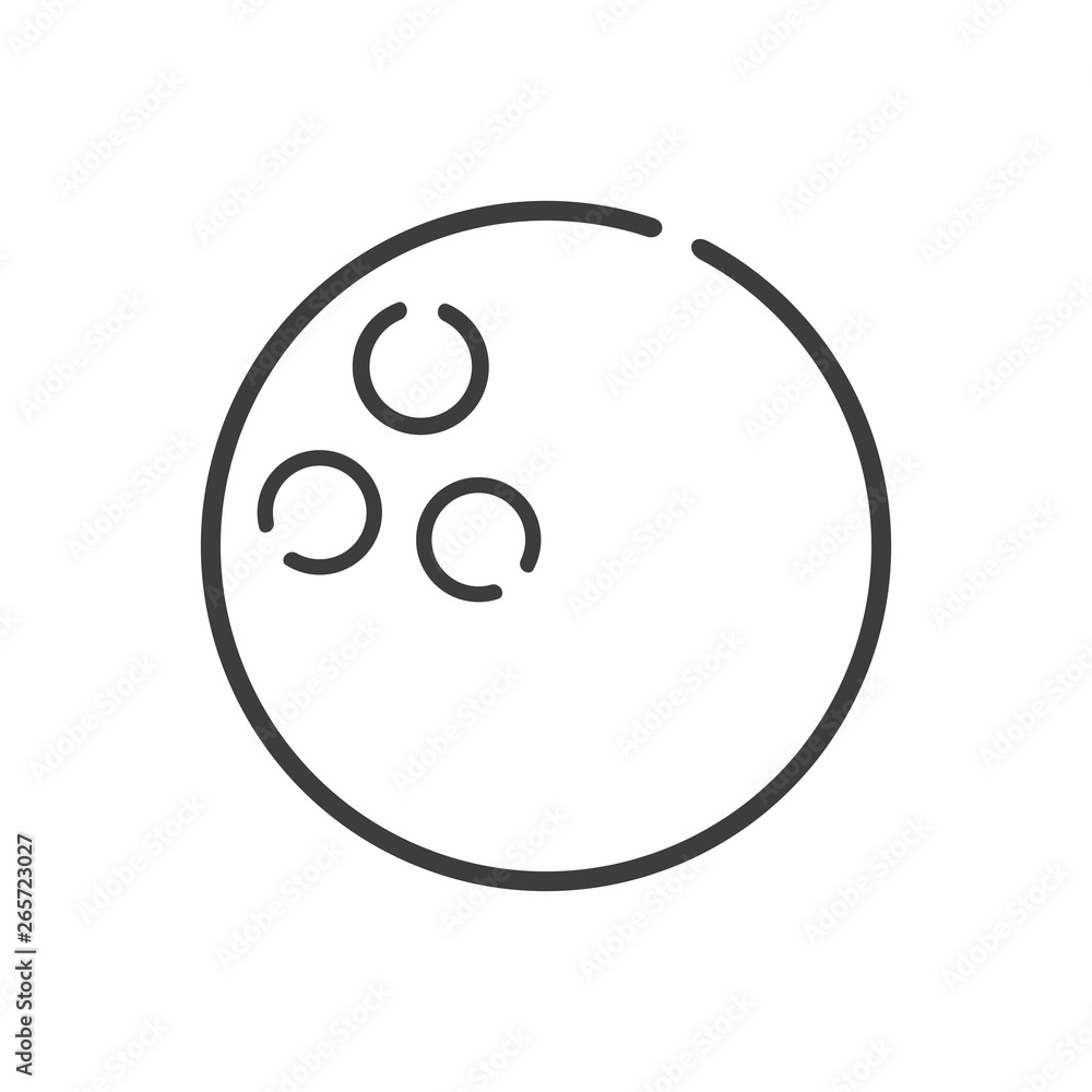 bowling ball flat icon bowling ball flat icon