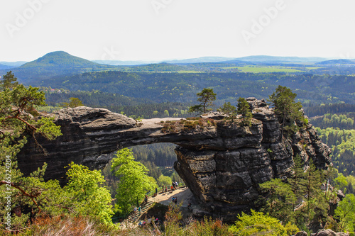 Pravčická brána, české švýcarsko, Czech Republic.