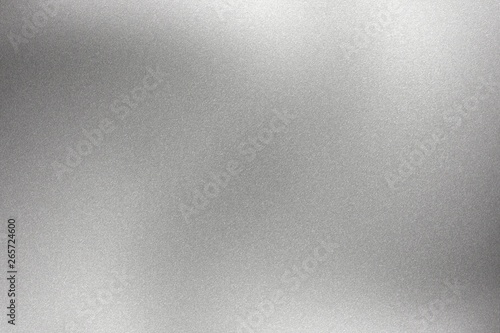 Brushed silver zinc metal wall, abstract texture background