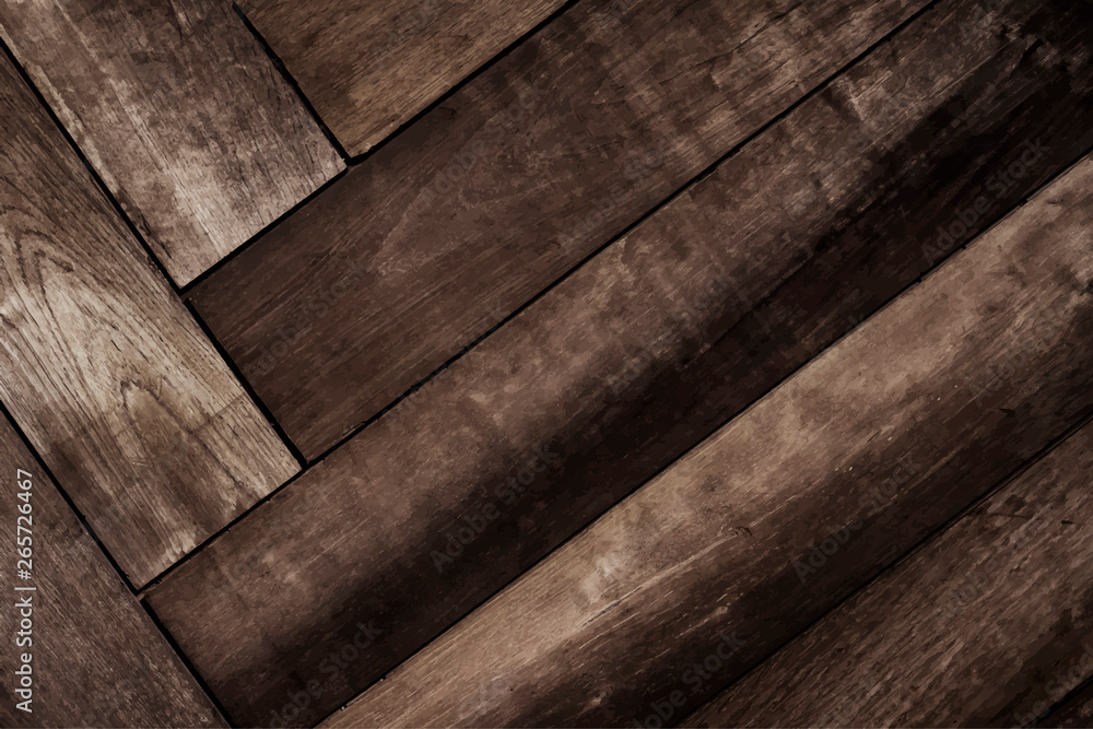 Fototapeta premium Wooden floor