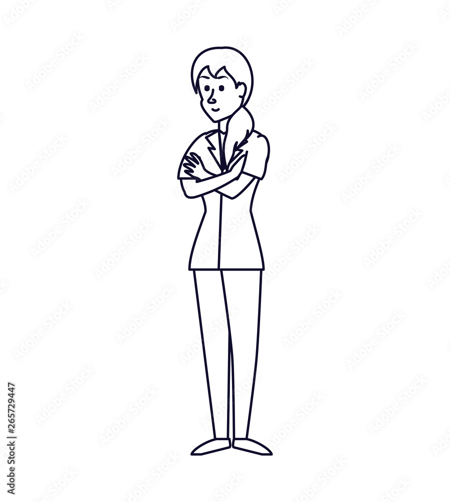 doctor female professional avatar character doctor female professional avatar character