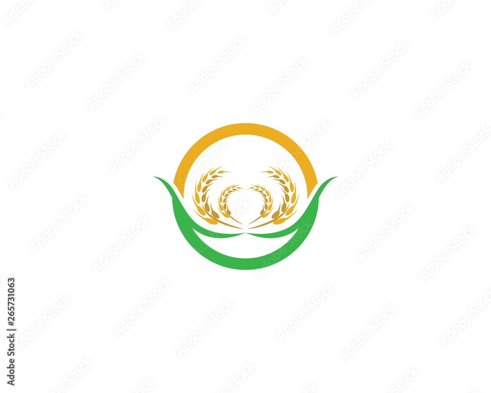 Wheat vector icon illustration design Wheat vector icon illustration design
