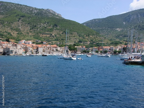 island views in vis croatia