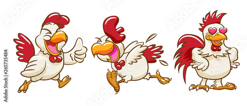 chicken vector clipart design