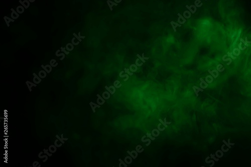 green magic smoke texture background