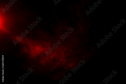 red smoke abstract background , fire hell concept lights . © Rattanachai