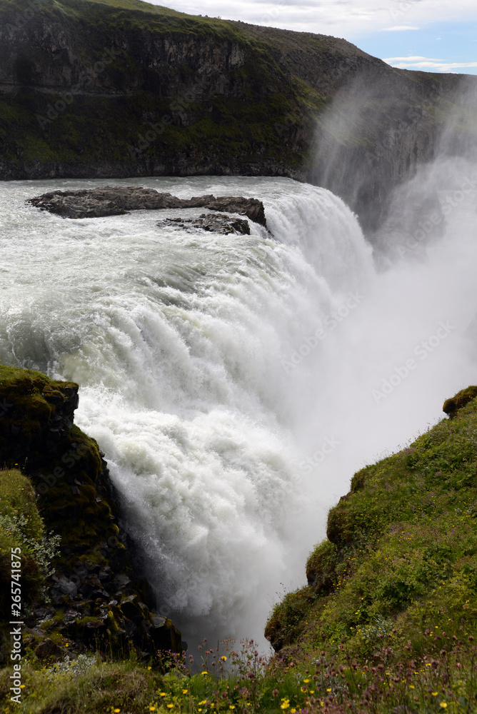 Gullfoss, Island Gullfoss, Island