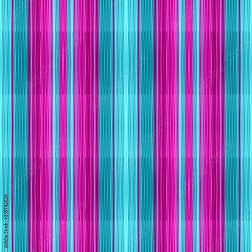 abstract seamless background with medium turquoise, medium violet red and dark magenta vertical stripes. can be used for wallpaper, poster, fasion garment or textile texture design