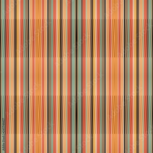 seamless vertical lines wallpaper pattern with peru, dark salmon and very dark green colors. can be used for wallpaper, wrapping paper or fasion garment design