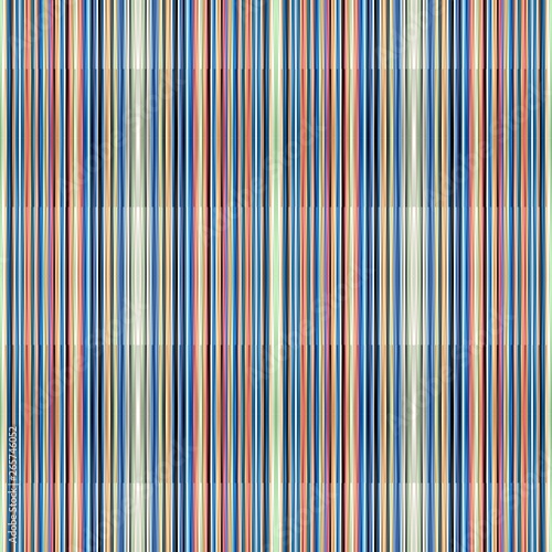 abstract seamless background with tan, teal blue and light slate gray vertical stripes. can be used for wallpaper, poster, fasion garment or textile texture design