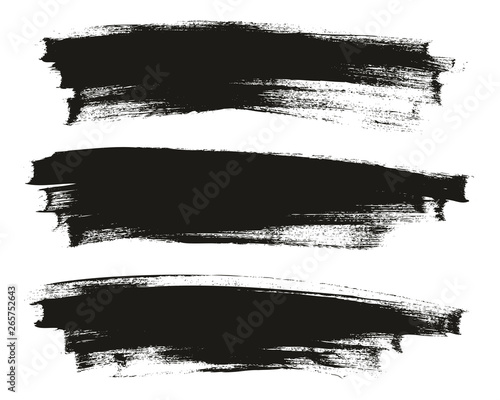 Calligraphy Paint Thin Brush Background High Detail Abstract Vector Background Set 63