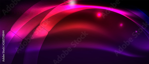 Neon light waves