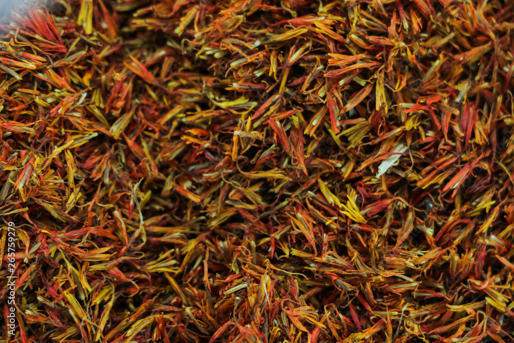 Fototapeta premium safflower hreb for background