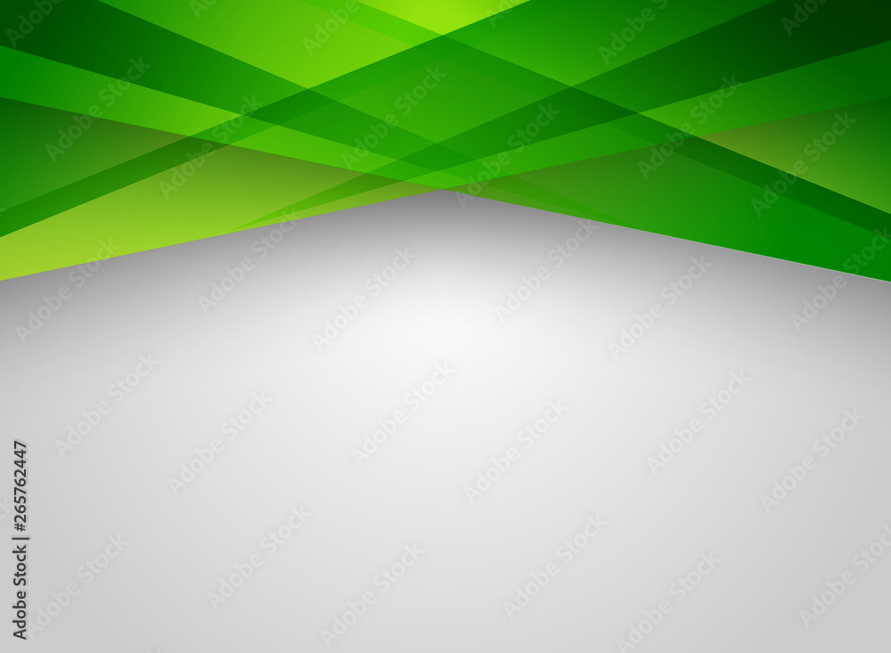 Abstract technology geometric green color shiny motion background