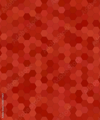 Abstract hexagonal tile mosaic background
