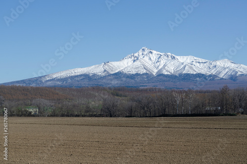 View of Mt. Shari, Hokkaido, Japan photo