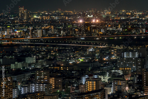 墨田区から見る東京の夜景１ © onotorono