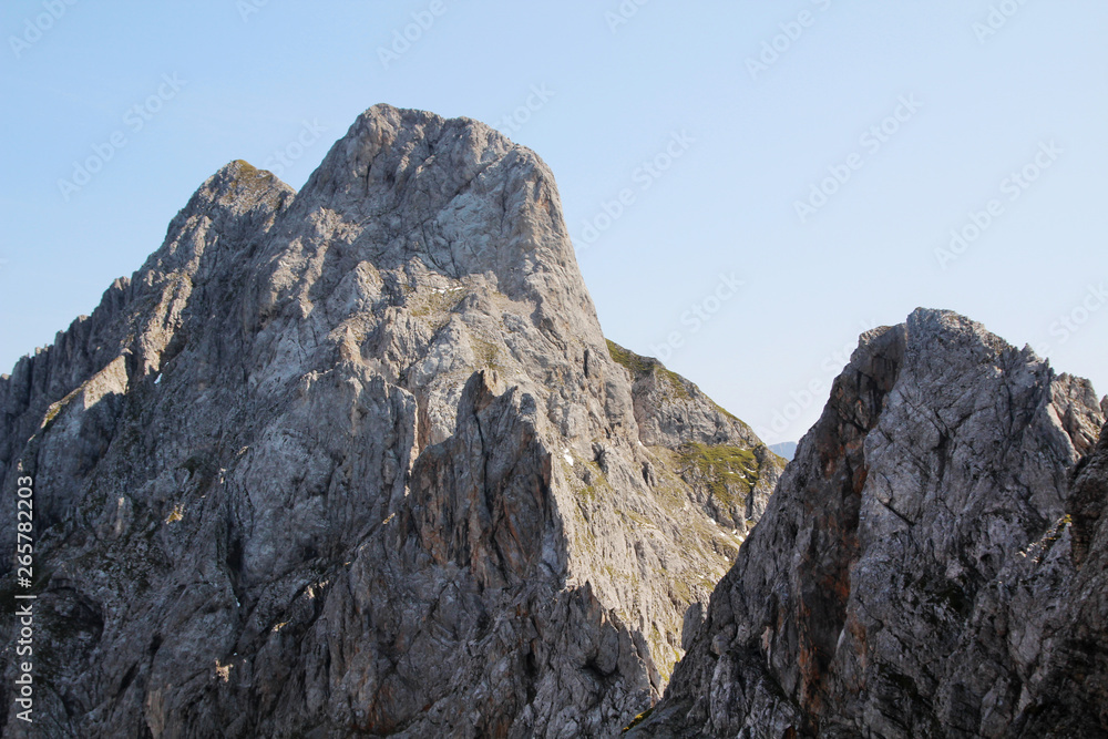 The top of Karwendel, Mittenwald, Germany The top of Karwendel, Mittenwald, Germany