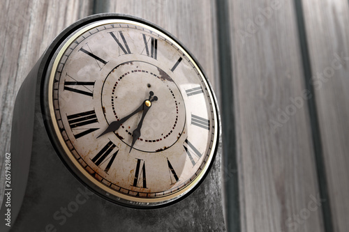 Wallpaper Mural Old vintage clock Torontodigital.ca