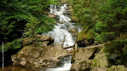 Riesloch Falls in Bavarian Forest photo