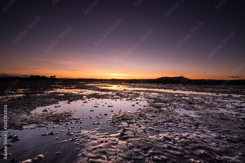 Scrabo Tower Newtownards Sunset