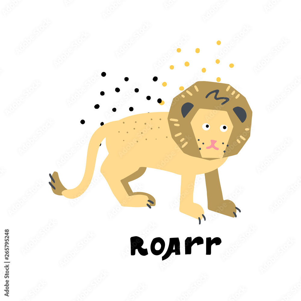 Fototapeta premium Africa Animals Vector