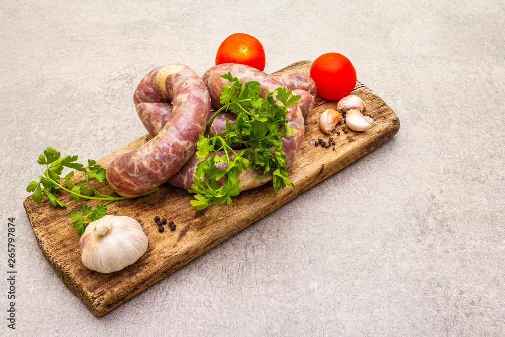 Raw pork sausage Raw pork sausage
