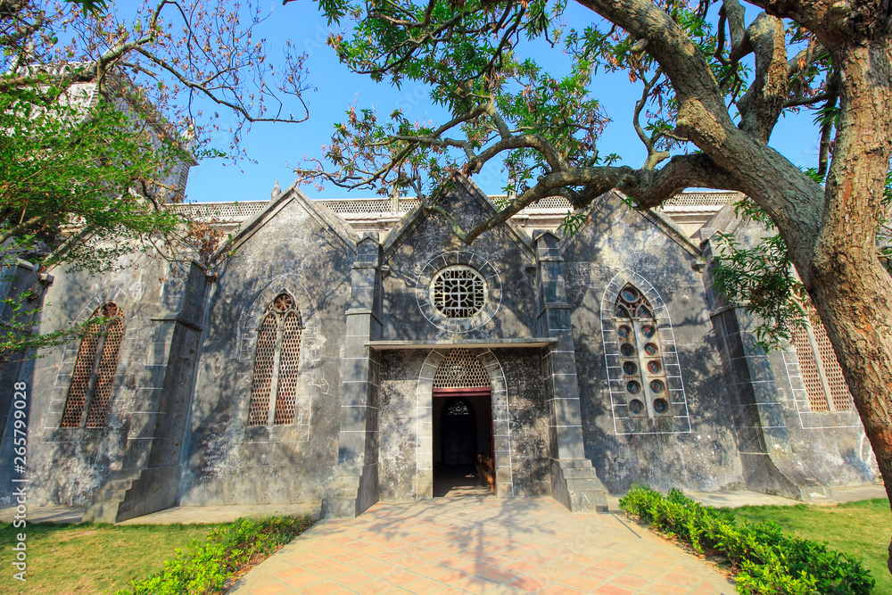 Obraz premium Old, old church.