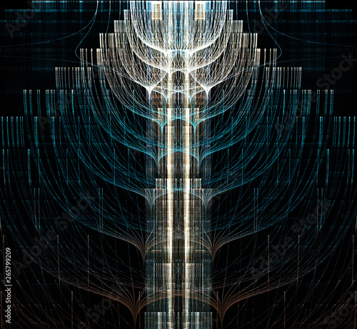 Neural network tree, deep learning concept