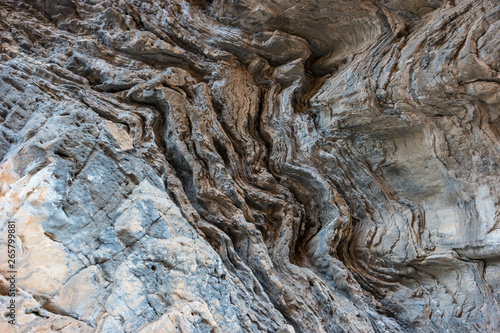 Sedimentary rock. Structure of natural stone. Background.