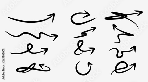 Abstract Arrow Set element vector design.