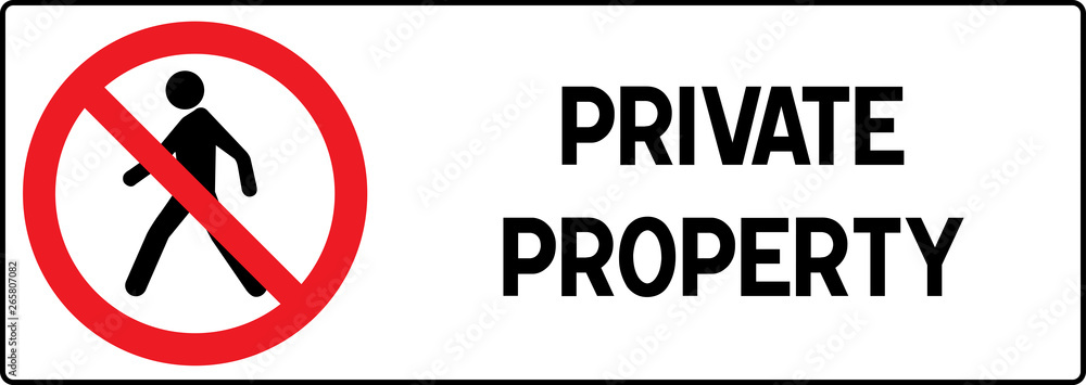 No Pedestrian Access industrial sign illustration - Forbidden to the public - No admittance! No Pedestrian Access industrial sign illustration - Forbidden to the public - No admittance!