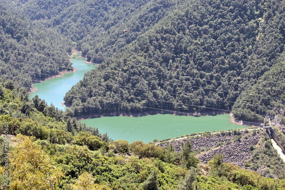 View of a reservoir