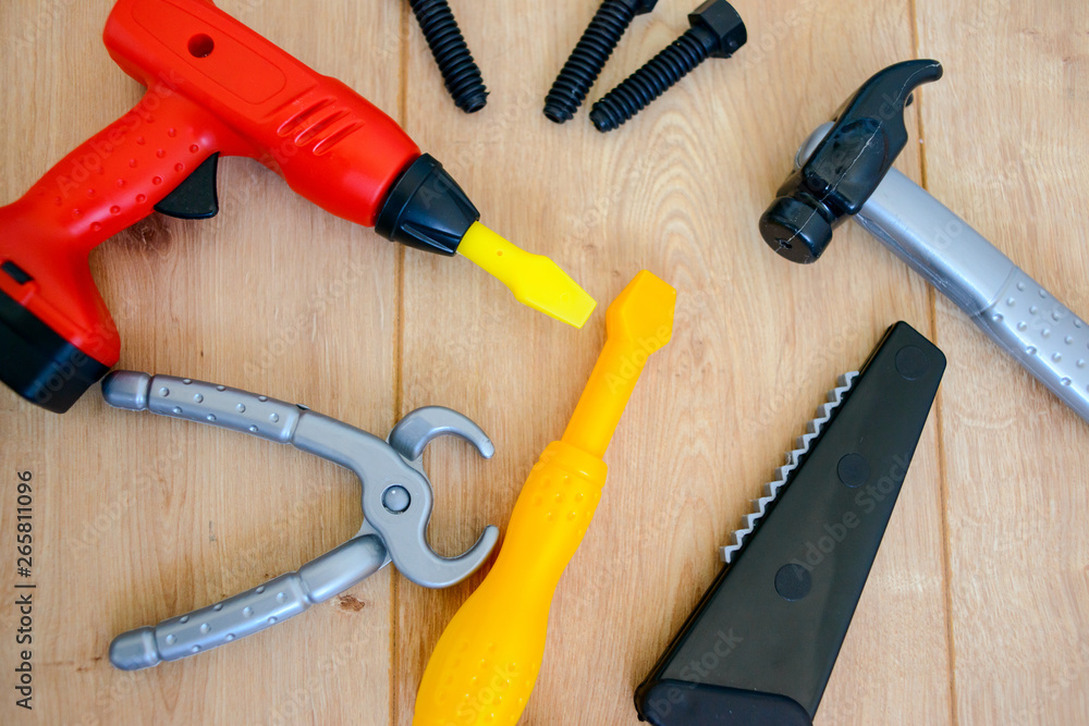 Toys, repair tools, colored Toys, repair tools, colored