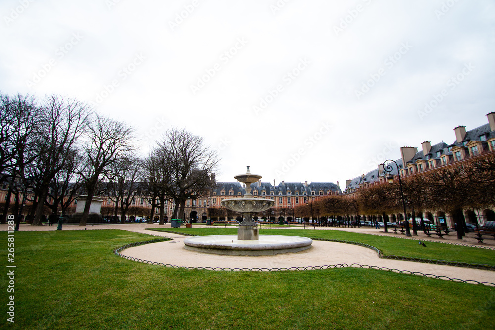 Fototapeta premium fountain park